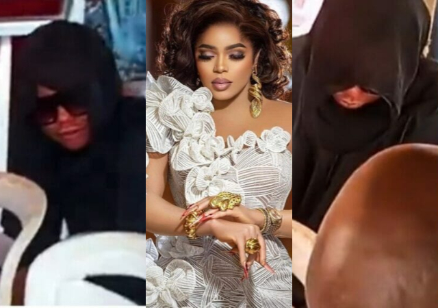 Crossdresser Bobrisky stirs reactions after dressing like a man to his father’s funeral