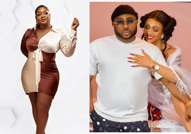 Eniola Badmus shares video of Olakunle Churchill and Rosy Meurer to debunk rumours of a breakup between the Couple