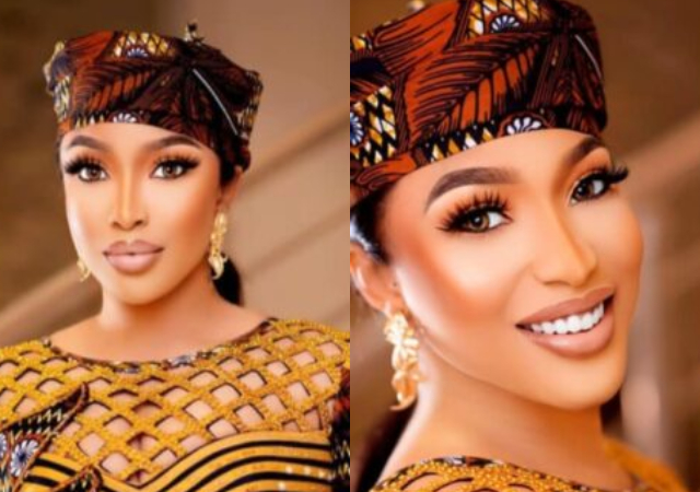 “I am not a barbie” – Tonto Dikeh reacts after seeing her ex-husband, Olakunle Churchill go on vacation with his wife Rosy Meurer and their son
