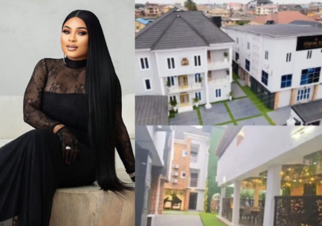 “I did it, God did it” – Actress Bimbo Afolayan unveils her second luxury hotel