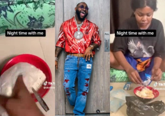 “I have never seen N100k in my life” – Tiktoker who got N2m from Davido emotionally expresses her gratitude to the singer