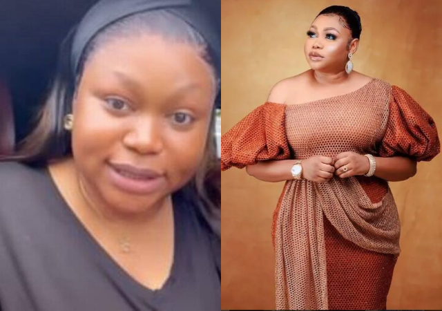 “May God heal the hearts of all broken-hearted souls” – Actress Ruth Kadiri drops a word of prayer as she tease her upcoming project