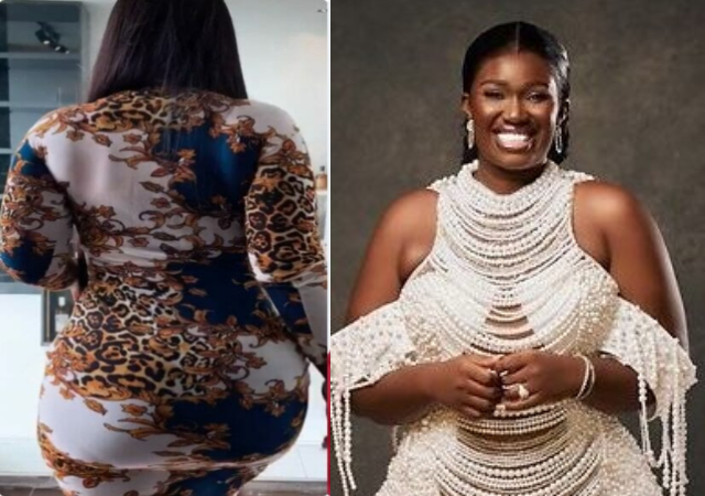 “Na you be this?” – Netizens react as Reaal Warri Pikin shows off her banging body shape