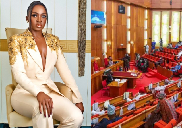 “The only prayers going into the mail of Nigerians is more taxes, more burdens…” – Actress Kate Henshaw calls out Nigeria’s Senate President