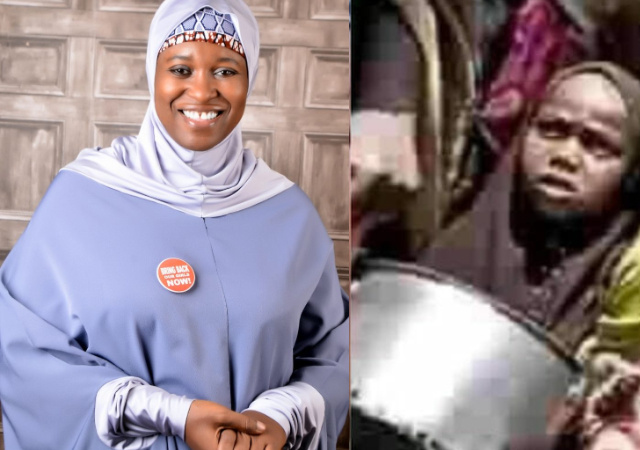 “These are children fighting for a plate of food” – Activist Aisha Yesufu shares video to show why she ventured into politics