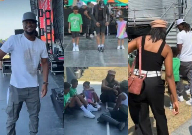 “This is the most beautiful thing on the internet today” – Netizens react as Paul Okoye and his estranged wife, Anita Okoye step out together
