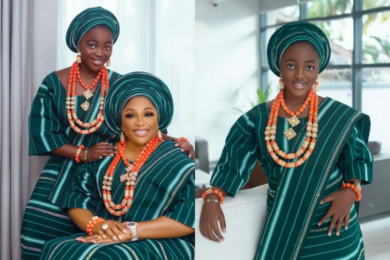 “Watching you grow has been the greatest privilege of my life” – Kemi Afolabi pours encomium on her daughter as she celebrate her 13th birthday
