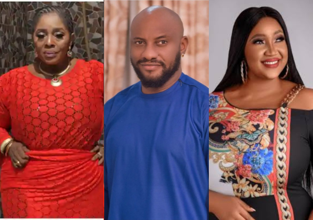 “You go explain tire” – Rita Edochie reacts to Yul Edochie’s video evidence against his father