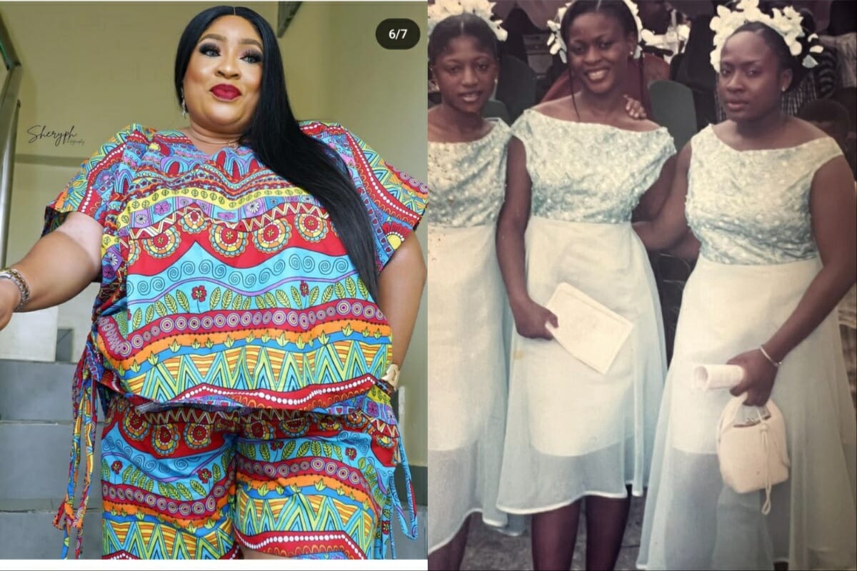 “You were never big, so what happened” – Fan react to Actress Foluke Daramola’s epic throwback picture