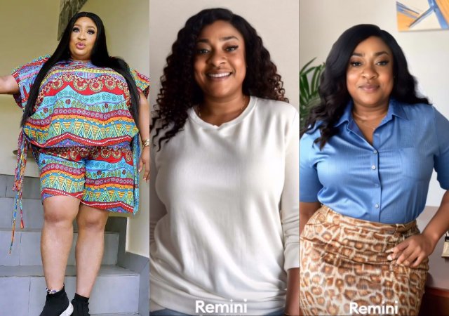 Actress Foluke Daramola set to embark on a weight loss journey after being motivated by AI pictures of herself