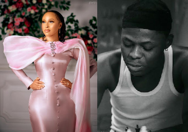 “Some people are not okay, I just saw a clear video of him being exhumed” – Mabel Makun slams Nigerians from sharing videos from Mohbad’s gravesite