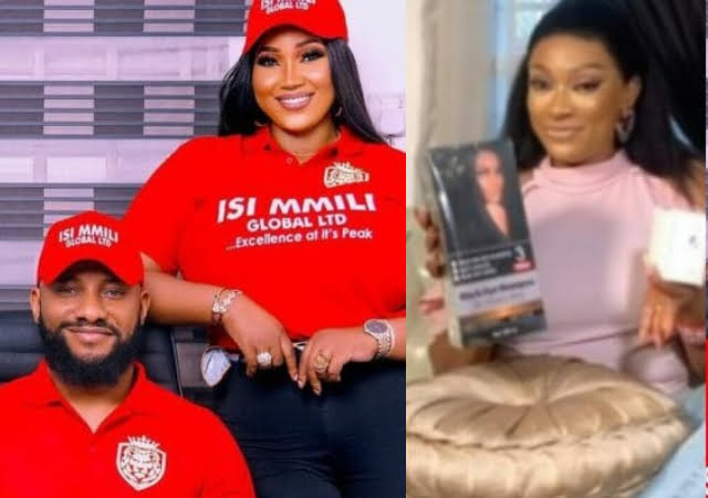 Netizens drag Yul Edochie and Judy Austin for announcing their new business days after May Edochie announced hers