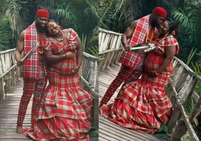 “See the way you’re glowing” – Nigerian Celebrities congratulate Blessing Obasi and Stan Nze as they officially confirm their pregnancy news