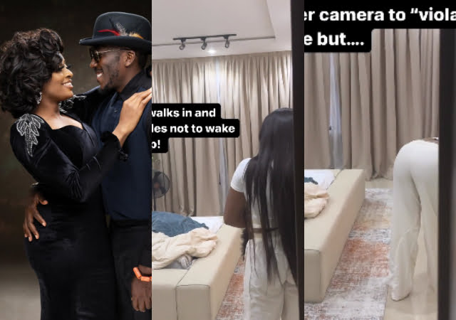 “This is the most beautiful thing ever!” – Netizens react to video of Comedian Bovi and his wife, Kris trying to surprise each other