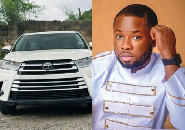 “Well deserved” – Colleagues congratulate actor Ibrahim Yekini ‘Itele’ as he acquires a new car